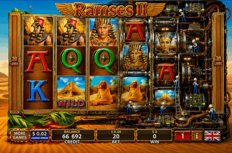 Ramses II Deluxe Gameplay