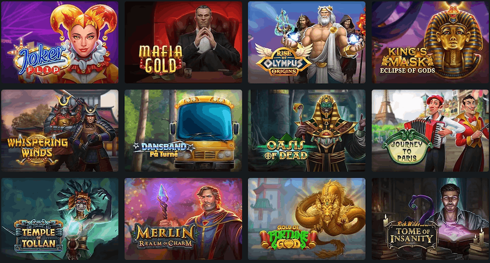 Beliebte Online-Slots des Spieleentwicklers Play'n GO