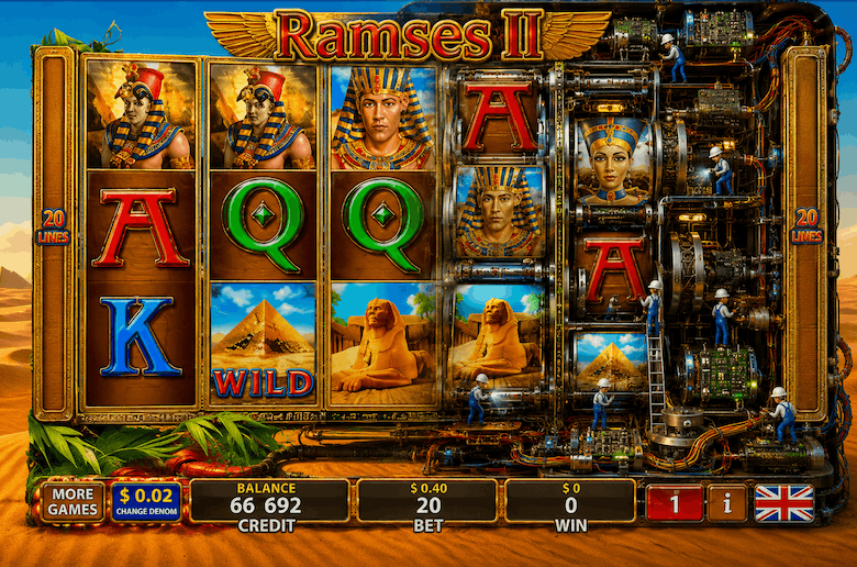 Ramses II Deluxe Gameplay